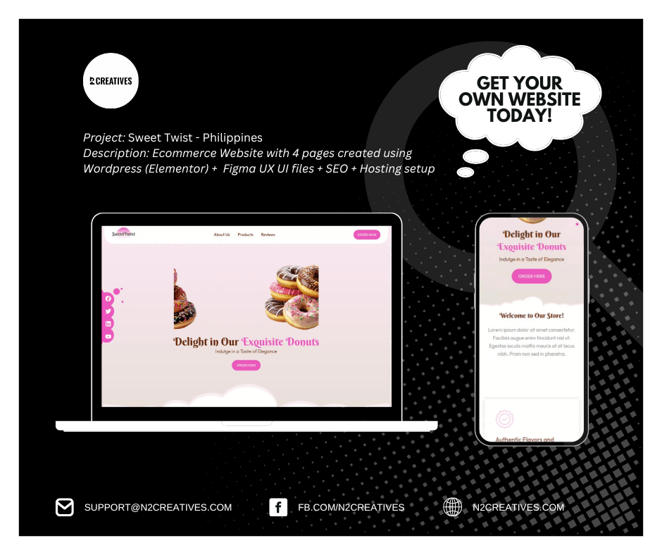 Web Development Project - Sweet Twist